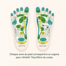 Chaussettes Réflexologie SPA Adoucissantes - Gel Hydratant aux Huiles de Jojoba et Olive, Vitamine E et Lavande - Redonne Douceur et Souplesse aux Pieds – Zone de Massage Réflexologie