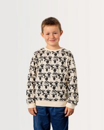 koaa – Shaun das Schaf “Schafherde” – Longsleeve beige