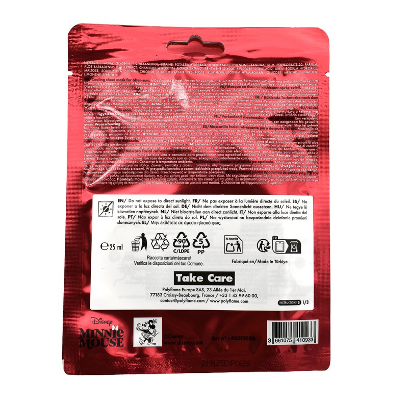 Minnie Freshness Effect gezichtsmasker – 25 ml