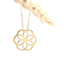Necklace flower of life