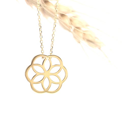 Necklace flower of life