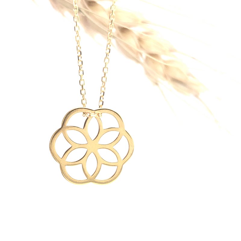 Necklace flower of life