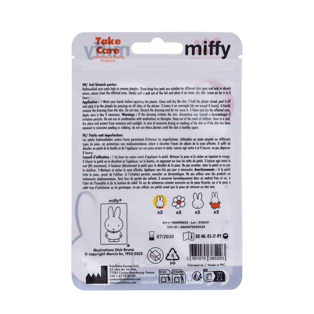 Patch Anti Imperfection Miffy