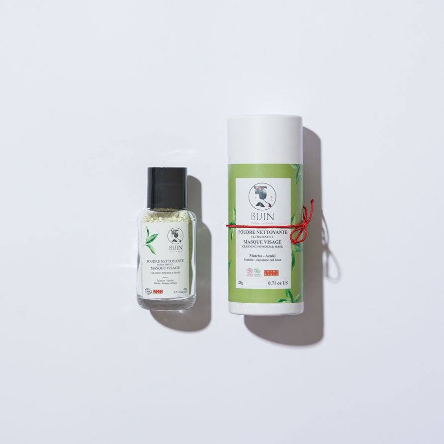 Organic matcha powder treatment - 2 in 1 mask and facial cleanser