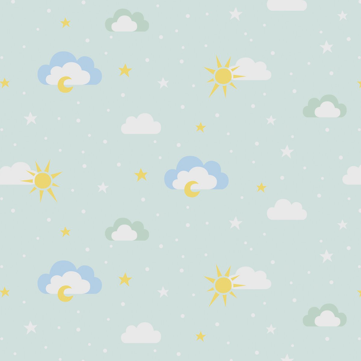 Geschenkpapier Wolke Leonie