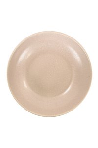 salad bowl powder pink matt ceramic earthenware large