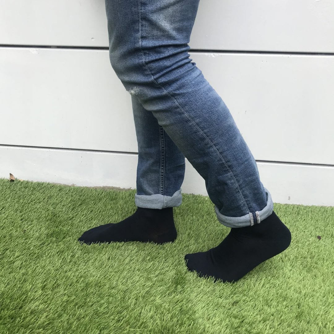 Calcetines Bambocks Bamboo 4 pares Azul oscuro