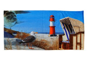 Bath towel Seedesign, 140x70cm