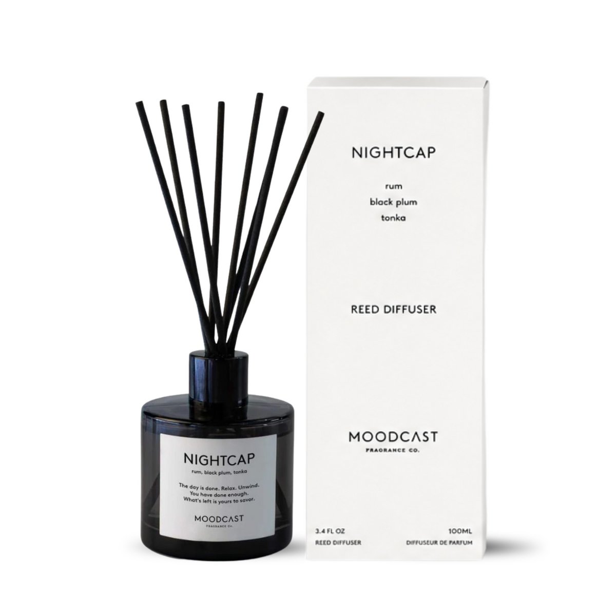 Moodcast Night & Day 100 ml Diffusor-Vorpackung