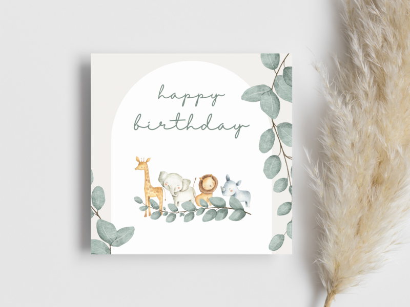 Happy Birthday Card