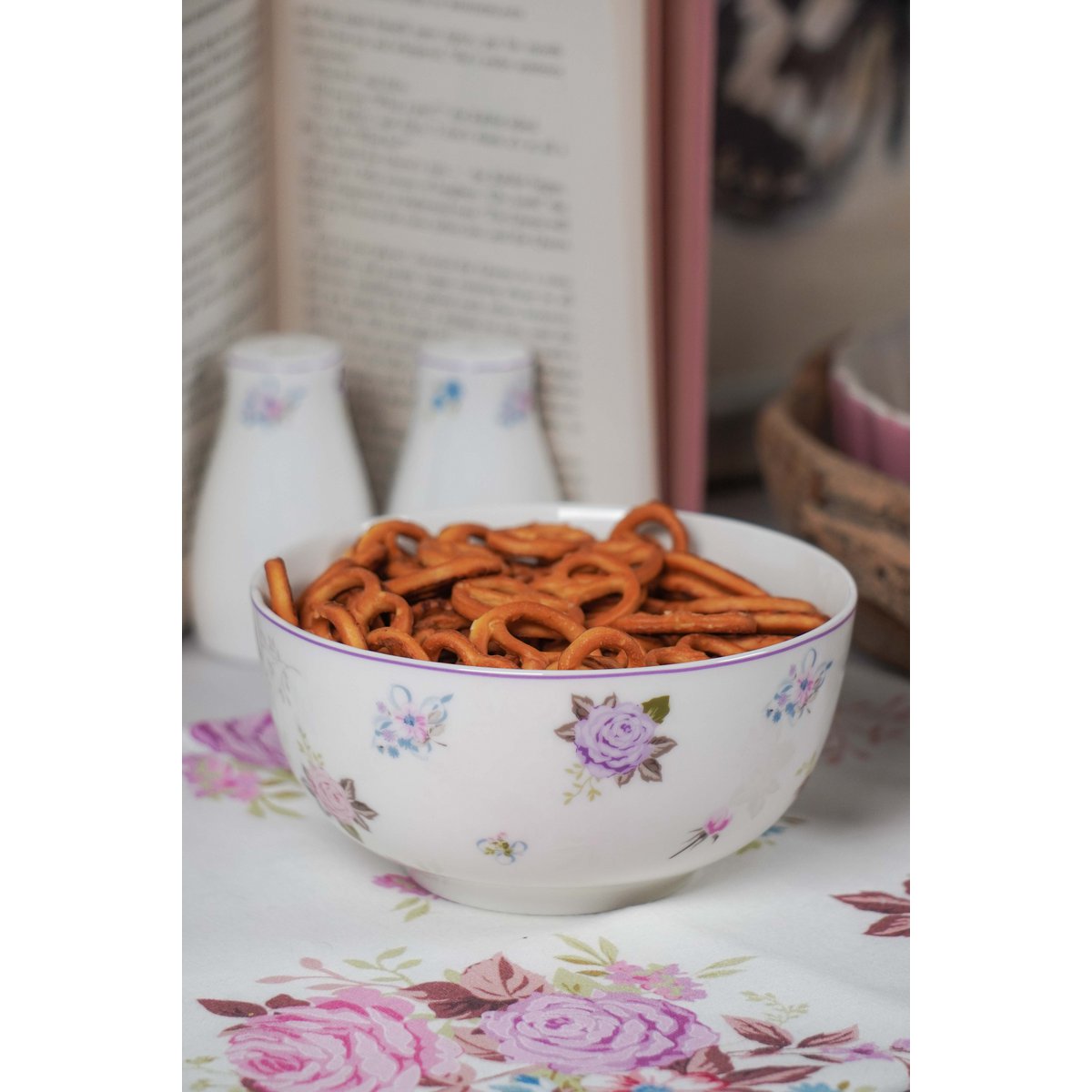 Porcelain Bowl Flora 16 cm Isabelle Rose