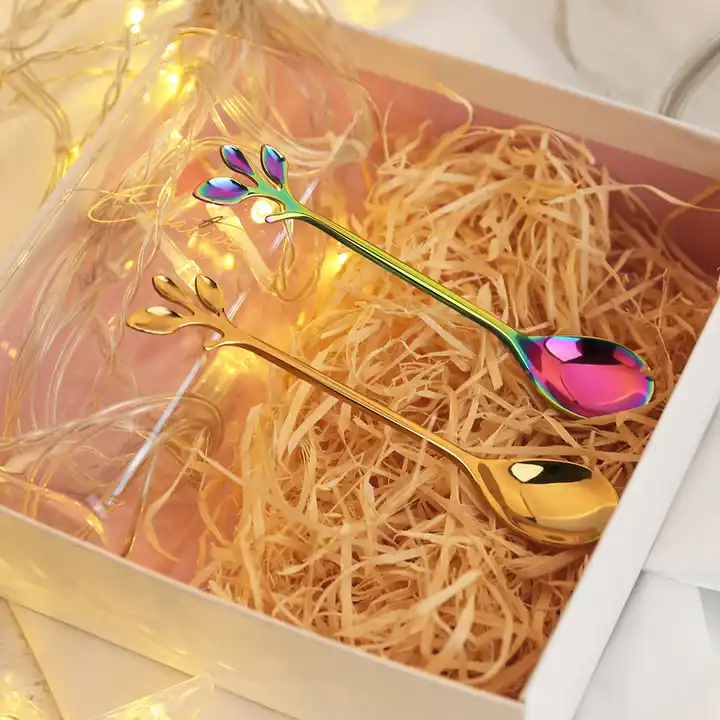 "Brin d'Olivier" spoon - For tea, coffee or desserts - 4 colors available