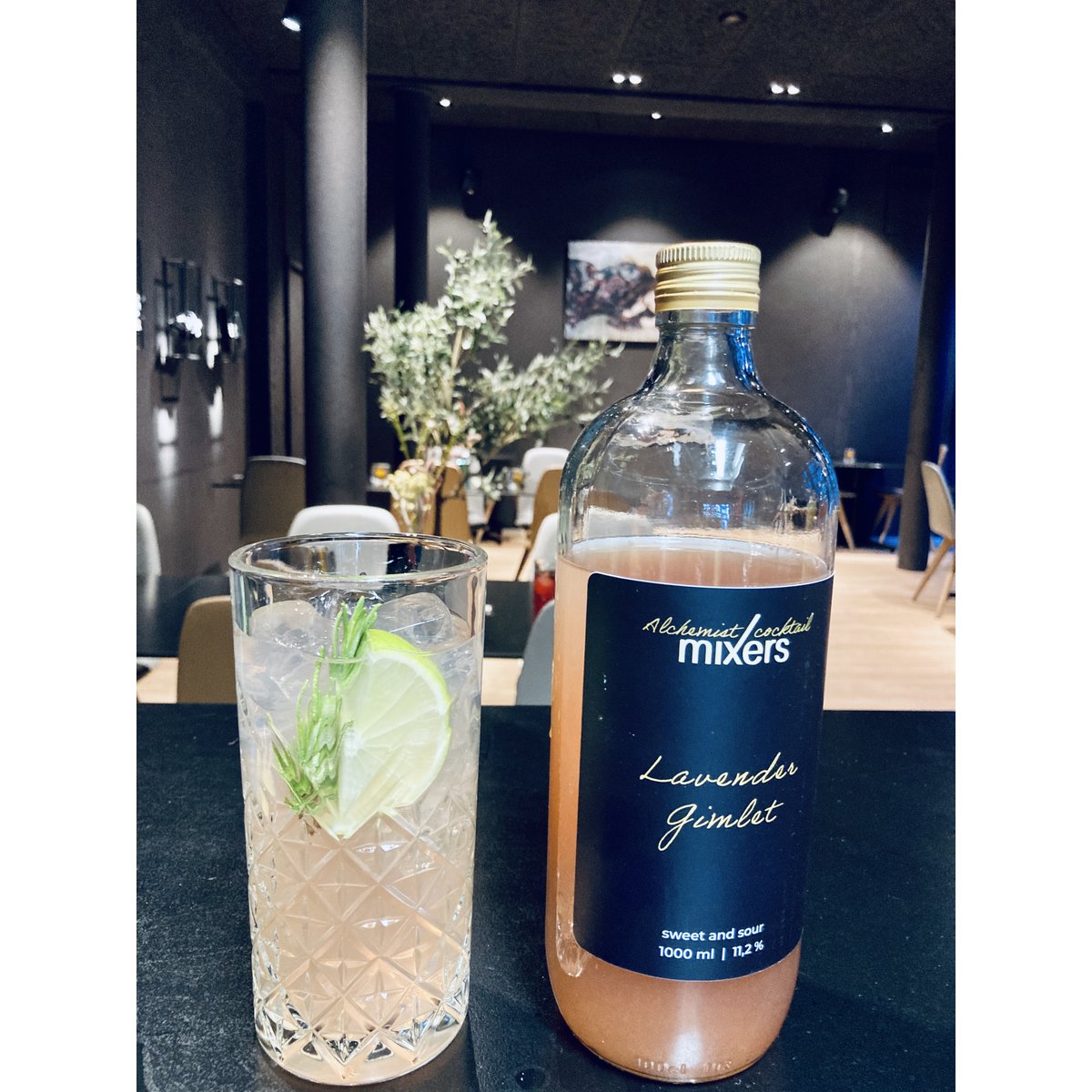 Lavender Gimlet - Gin-cocktail