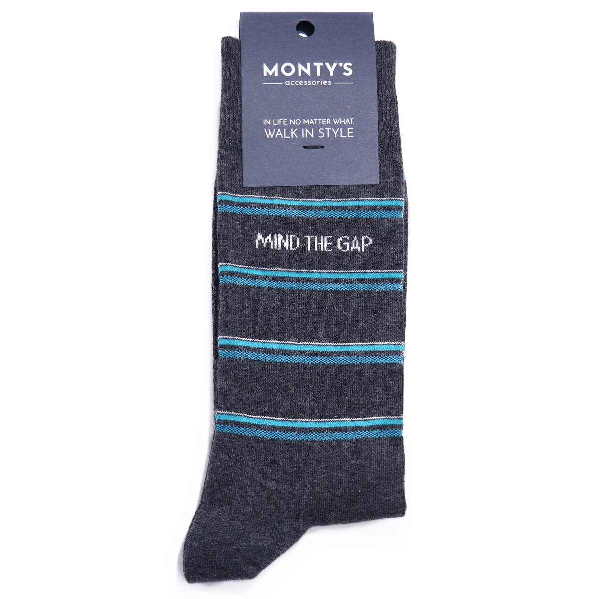 Herren -Crew -Socken von Männern. "Denken Sie an die Lücke"