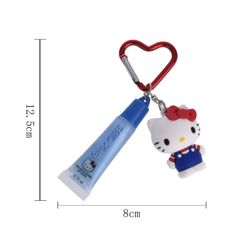 Hello Kitty Błyszczyk do ust 7 ml z brelokiem 3D
