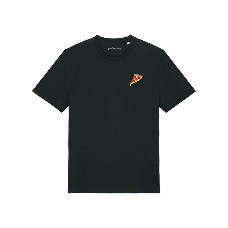 PIZZA unisex T-shirt lavet af økologisk bomuld