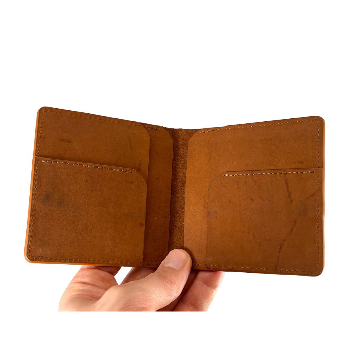 Etui na karty ze skóry bydlęcej - portfel skórzany
