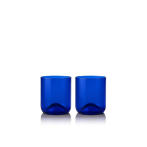 Korte Tumbler 2-pack Blauw