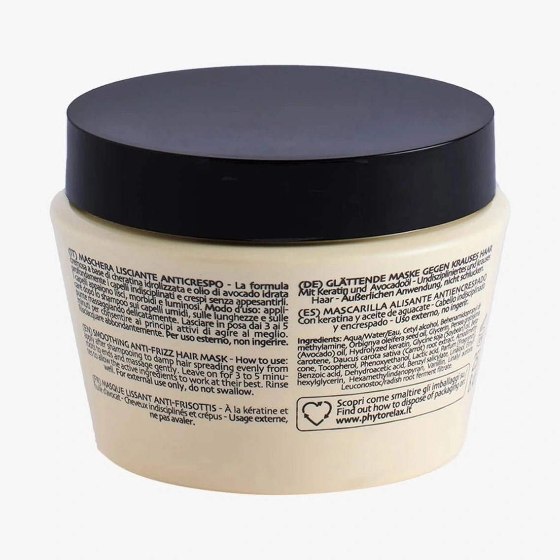 Phytorelax Keratin Liss Anti-Frizz Haarmasker – 250ml