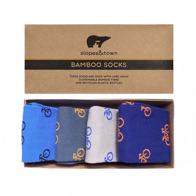 Geschenkdoos Fietsen Editie Blauw en Grijs