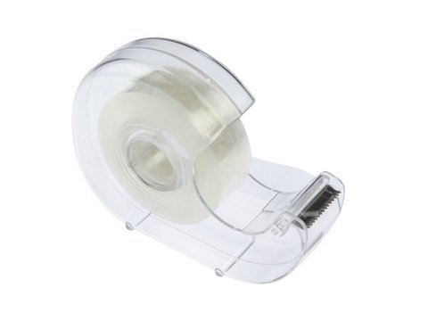 Klebebandhalter Kangaro Kern 25mm transparent mit Klebeband 19mmx33m