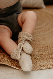 Calzini da neonato in lana merino