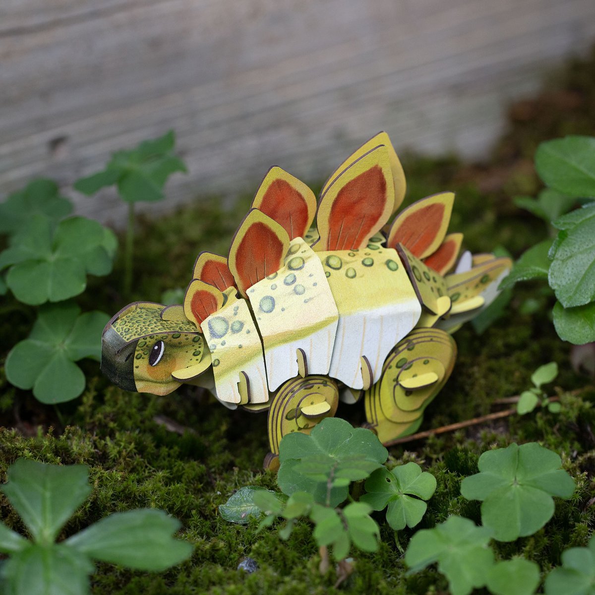 Mieredu - 3D Puzzel Build And Sound - Stegosaurus