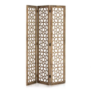 BIOMBO 137X3X185 MADERA/DM NATUURLIJK VELADO TH1318500