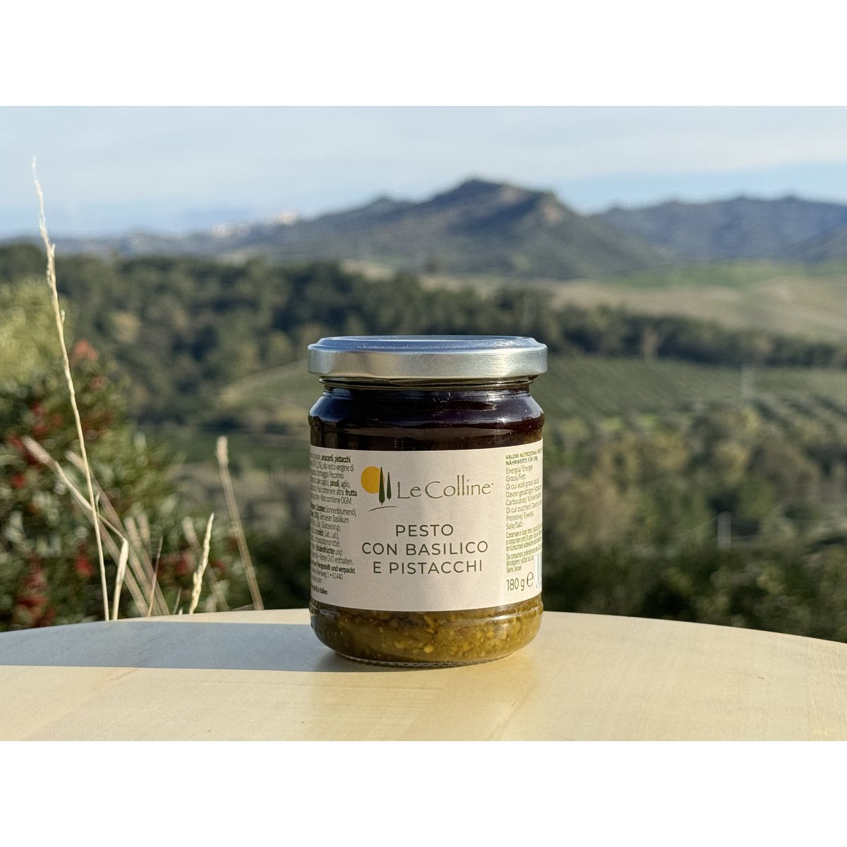 Pesto basil & pistachios | 180g