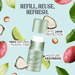 Plastic free Refillable Deodorant with Macadamia + Bergamot
