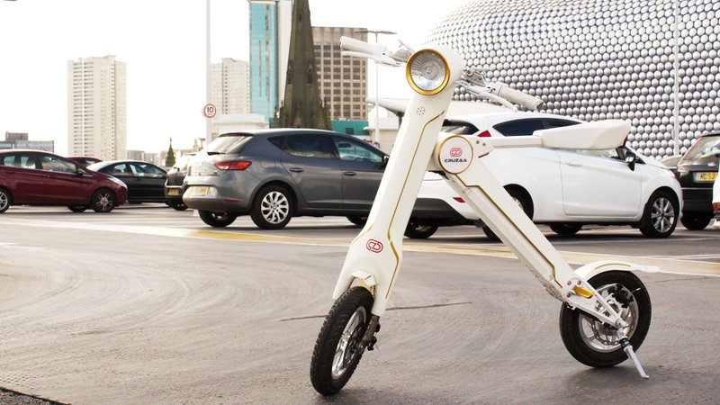 45KM LIMITED EDITION Cruzaa electric scooter Denim Blue