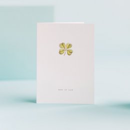 Cartolina d'auguri di buona fortuna