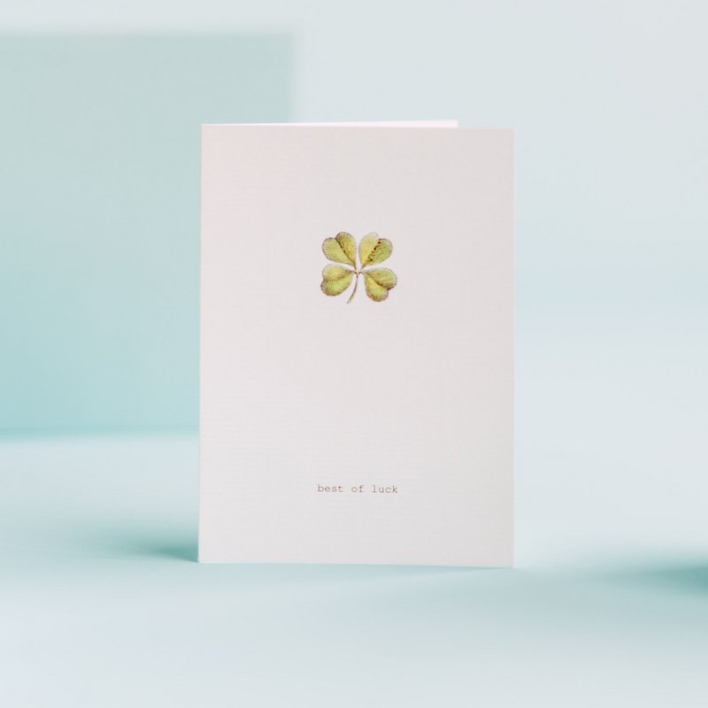 Good Luck Greeting Card