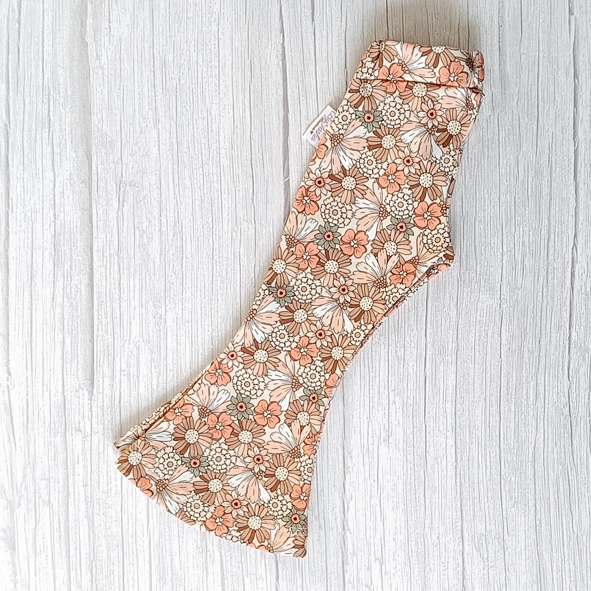 Pantalon Évasé Fleur Joyeuse