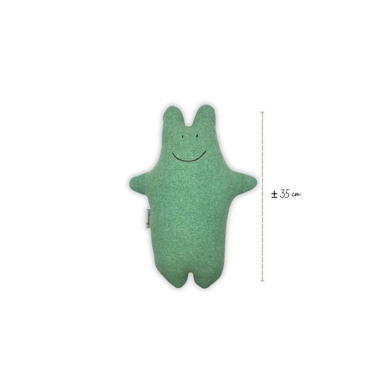 Knuffel Baby Hippo - Couverture à souhaits vintage - Turquoise