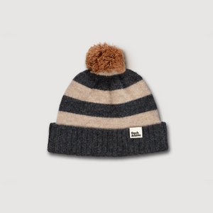 Wollen gebreide muts - Stripe Storm