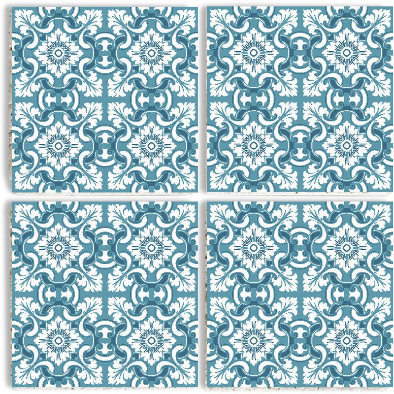 Stone Coaster Set - Blue Dream