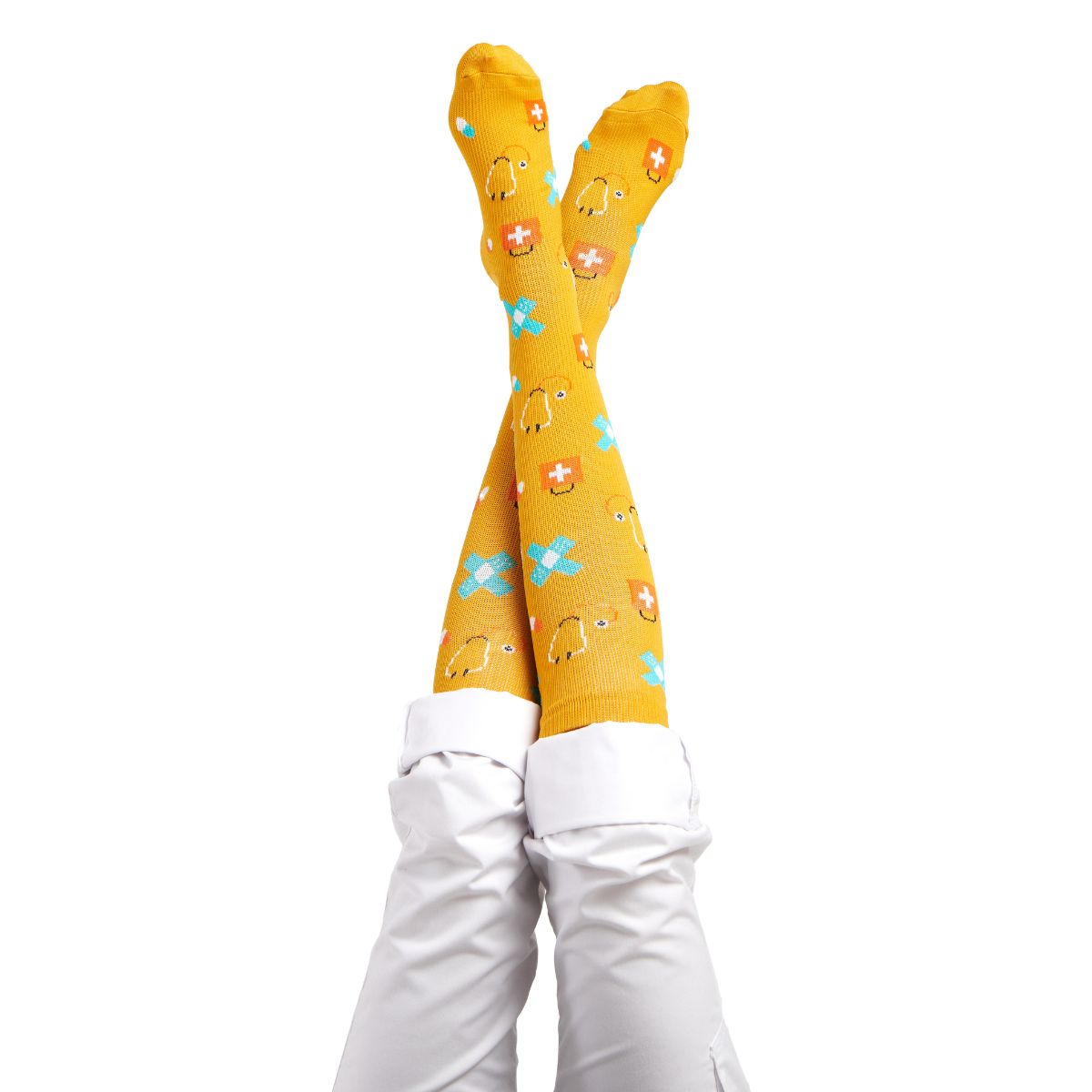 Compression Socks Care Yellow