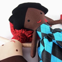 Black and White double doll