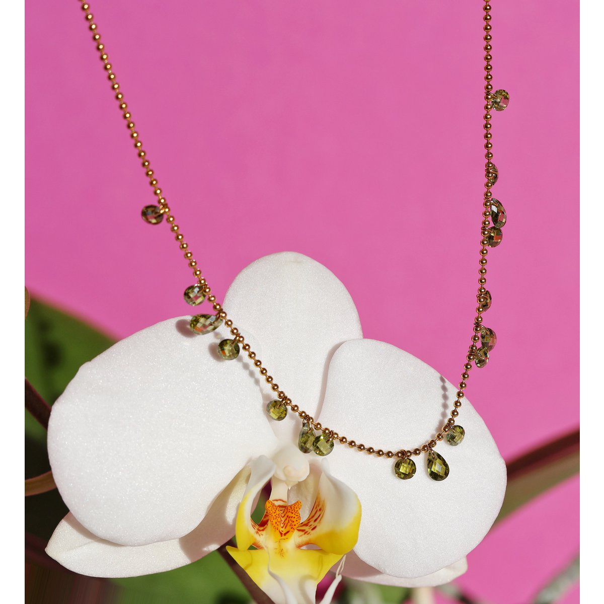 Cyprian - Beaded Crystal Necklace Set