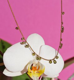 Cyprian - Beaded Crystal Necklace Set