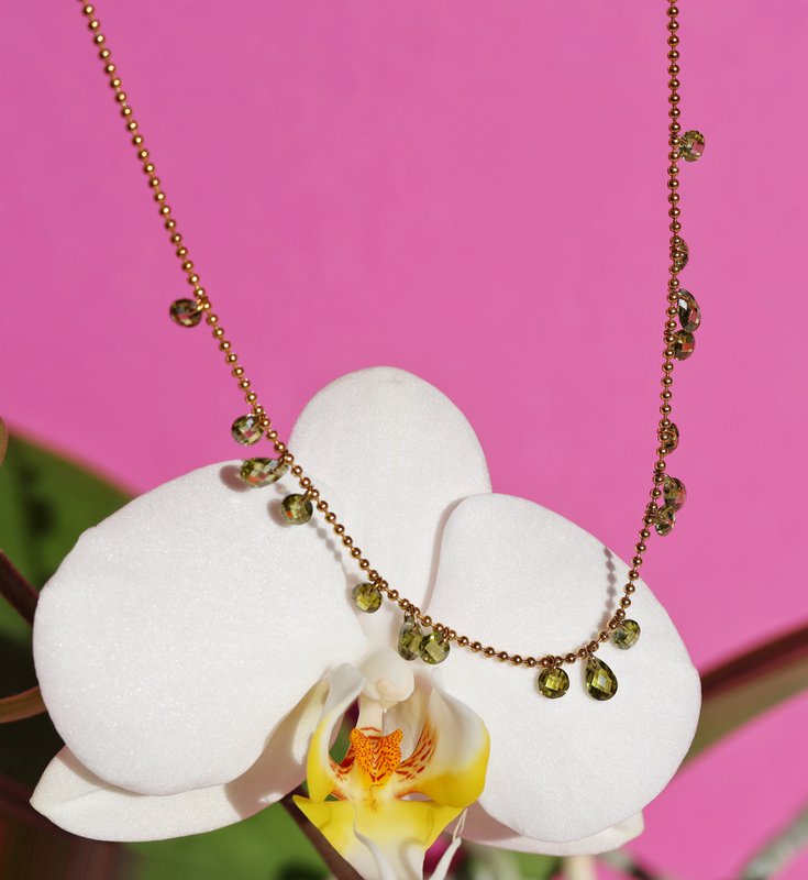 Cyprian - Beaded Crystal Necklace Set