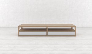 Minimalistische tv-tafel Sendai Large