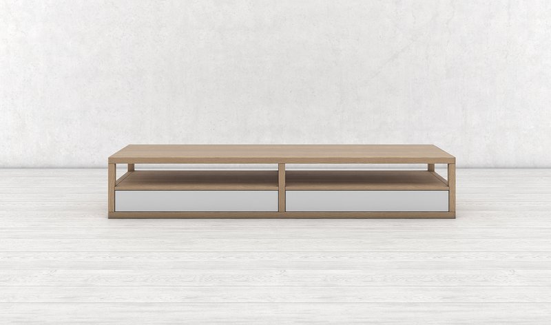 Minimalist tv table Sendai Large