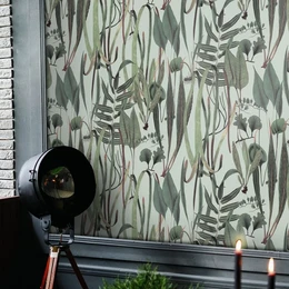 Vintage botaniske urter Tapet