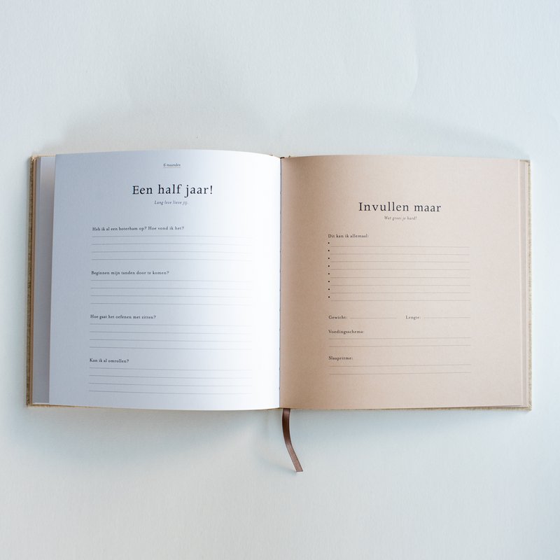 First year fill-in book