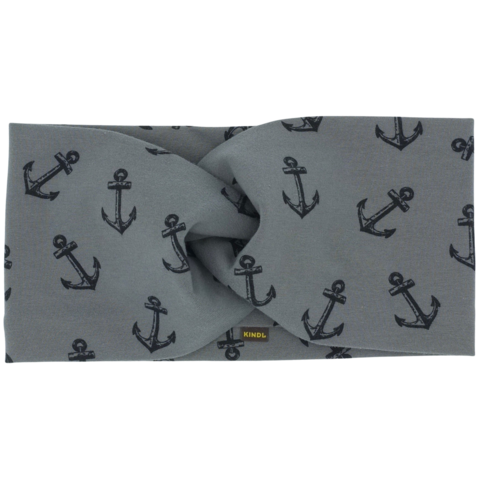 Summer Headband Ankor Gray Jersey