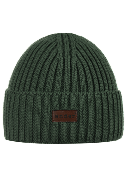 Czapka - 100% bawełna ACHILLE - GREEN