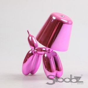 Ballonhund LED -Tischlampe 16x10x18 cm Fuchsia