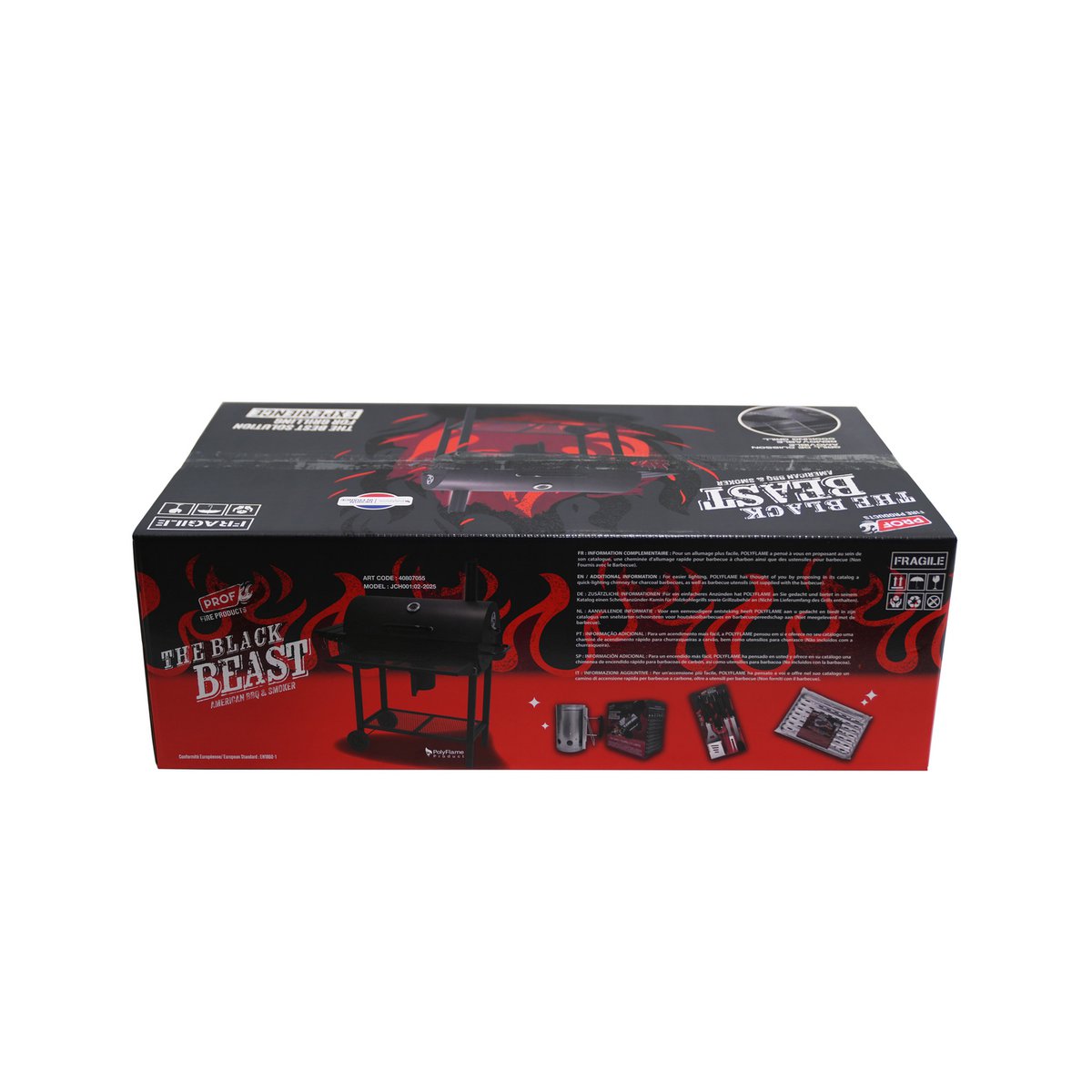 2 in 1 grill barbecue and smoker